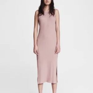 Rag & Bone ribbed midi dress
